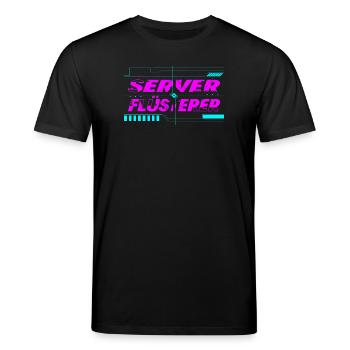 Server Flüsterer - Stanley/Stella Unisex Bio-T-Shirt CREATOR  - Schwarz - Vorne - Alina (178cm) & Michal (187cm)