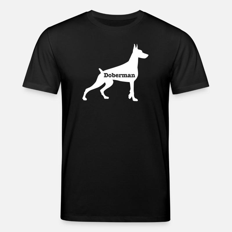 Dobermann - Stanley/Stella Unisex Bio-T-Shirt CREATOR  - Schwarz