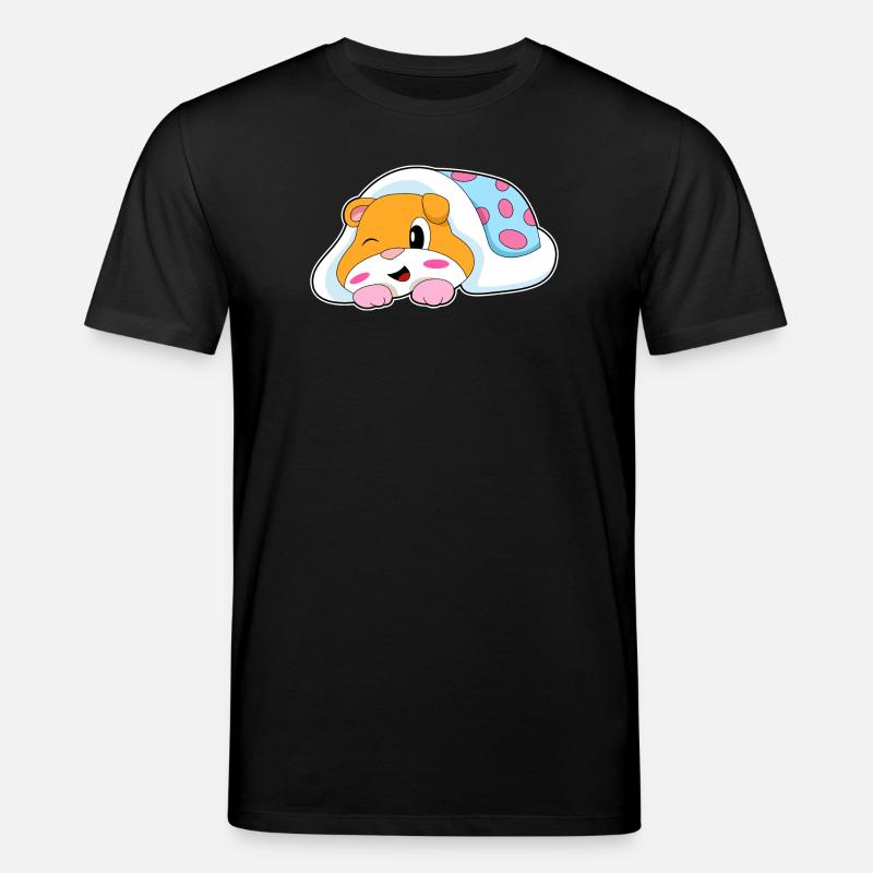 Couverture de couchage de hamster - T-shirt bio CREATOR Stanley/Stella Unisexe - noir