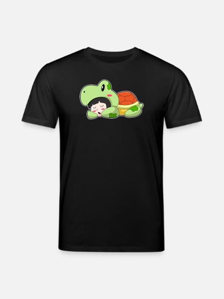 Turtle Girl Costume - Stanley/Stella CREATOR Unisex Organic T-Shirt - black