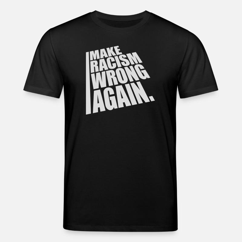 Rendre le racisme répréhensible - T-shirt bio CREATOR Stanley/Stella Unisexe - noir