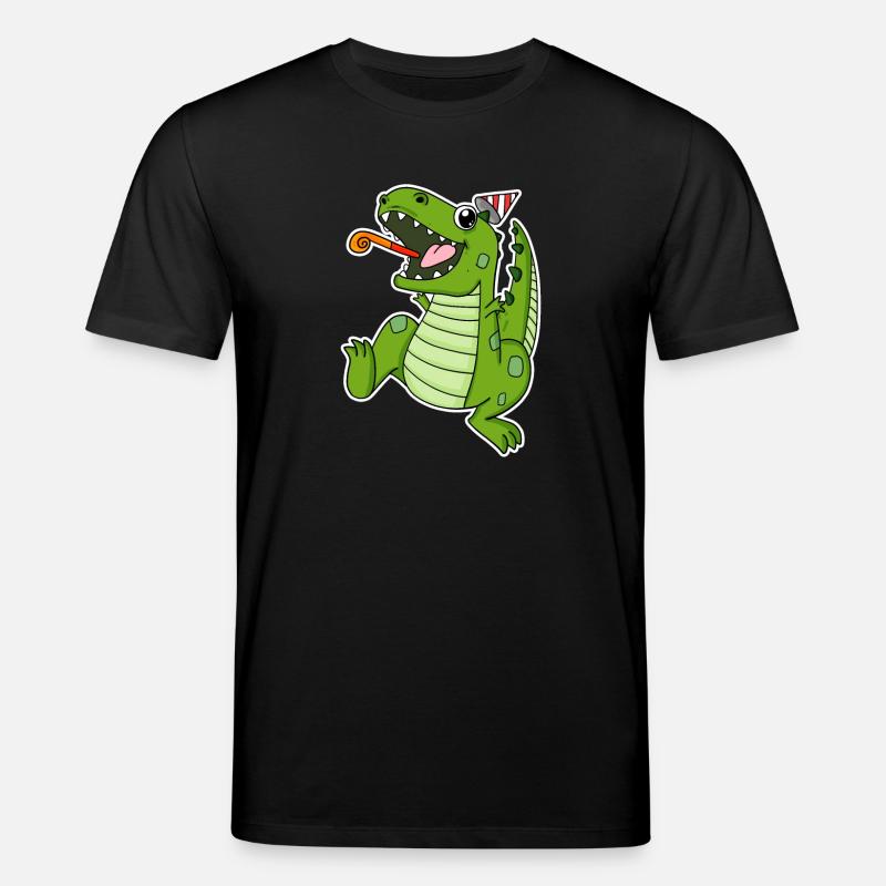 Dino Party - Stanley/Stella Unisex Bio-T-Shirt CREATOR  - Schwarz