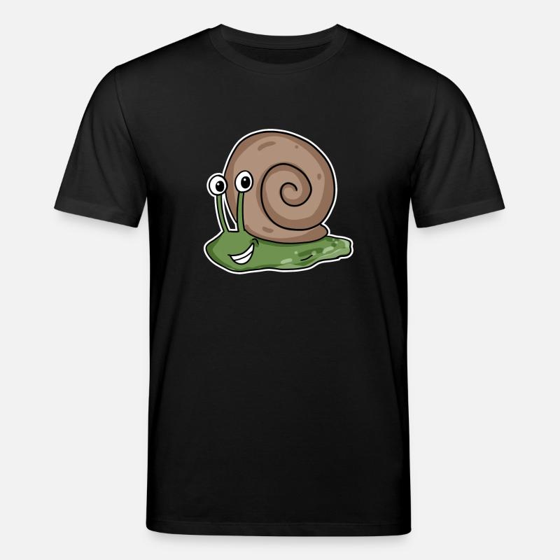 Escargot - T-shirt bio CREATOR Stanley/Stella Unisexe - noir