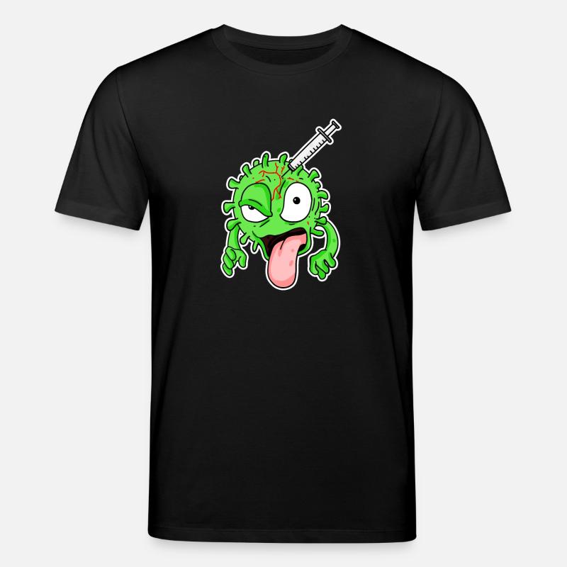 Virus Impfung - Stanley/Stella Unisex Bio-T-Shirt CREATOR - Schwarz