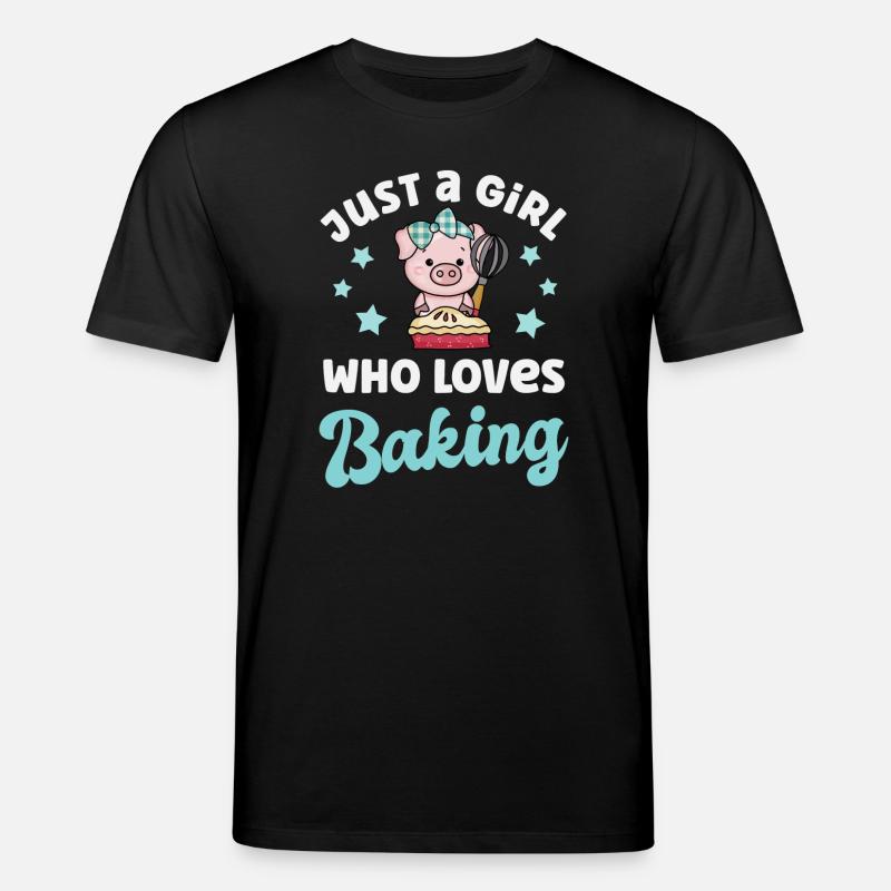 Backen Bäckerin - Stanley/Stella Unisex Bio-T-Shirt CREATOR  - Schwarz