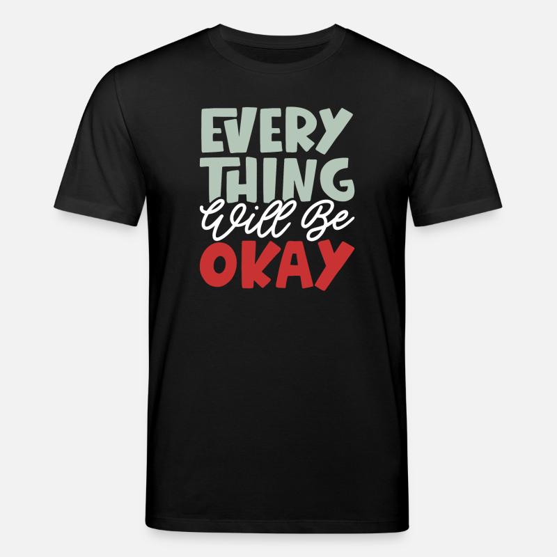 Alles wird gut - Stanley/Stella Unisex Bio-T-Shirt CREATOR  - Schwarz