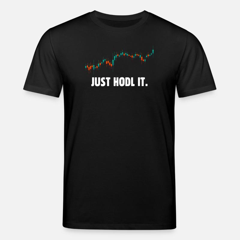 Just hold it bitcoin - T-shirt bio CREATOR Stanley/Stella Unisexe - noir
