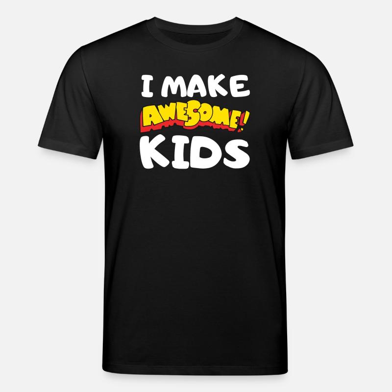 I make great kids comics - Stanley/Stella CREATOR Unisex Organic T-Shirt - black