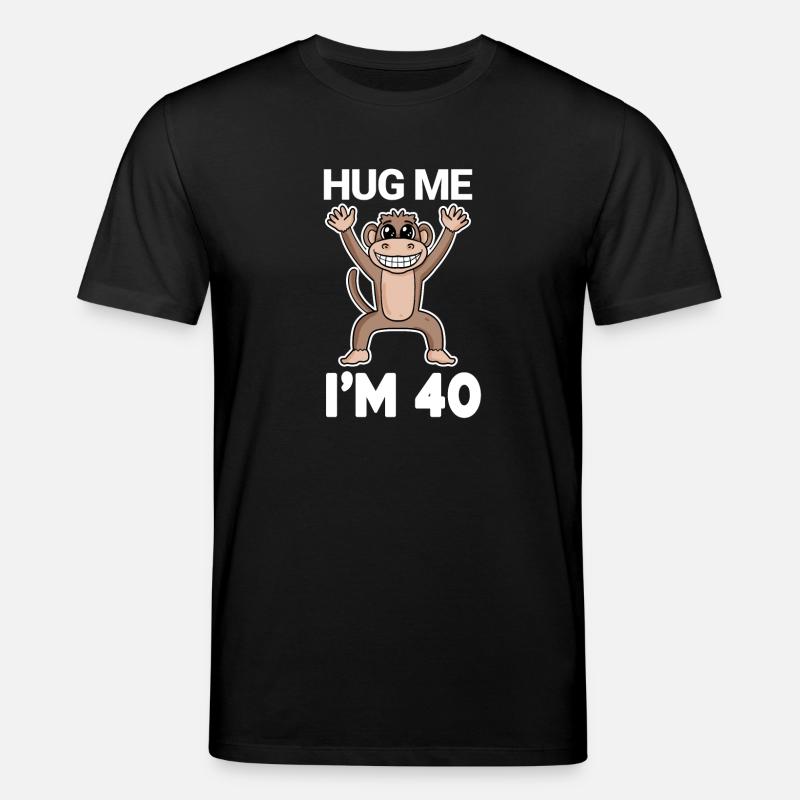 40 ans - 40 ans - câlin - T-shirt bio CREATOR Stanley/Stella Unisexe - noir
