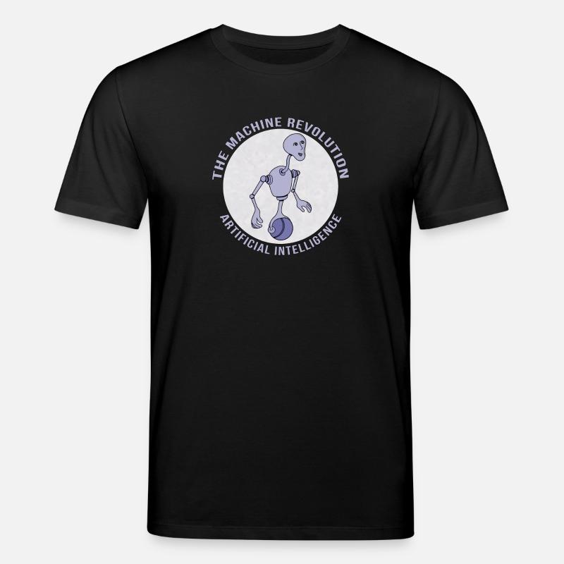 The Machine Revolution Artificial Intelligence - Stanley/Stella CREATOR Unisex Organic T-Shirt - black