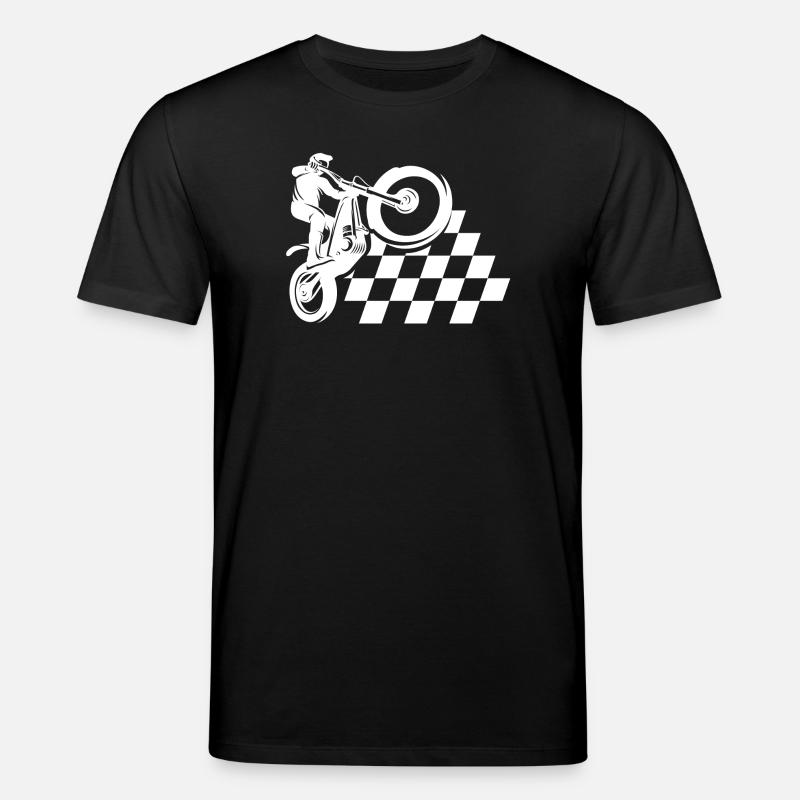 Motorrad, Biker, Motocross - Stanley/Stella Unisex Bio-T-Shirt CREATOR - Schwarz