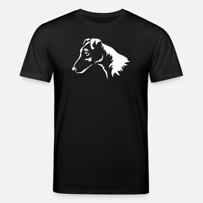 Foxterrier Kopf "Black Edition" - Stanley/Stella Unisex Bio-T-Shirt CREATOR  - Schwarz