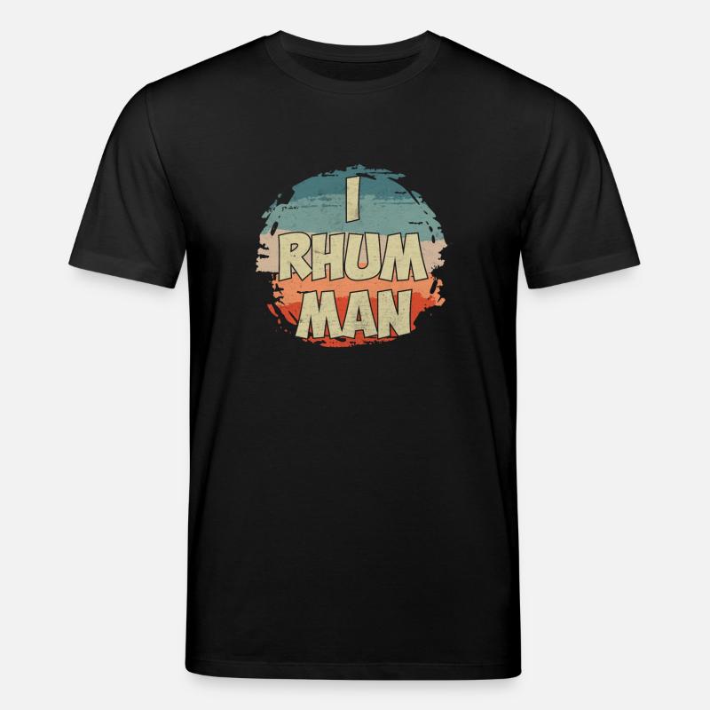 I rum man - Stanley/Stella Unisex Bio-T-Shirt CREATOR  - Schwarz