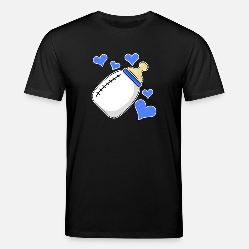 Junge Schwanger Geburt Sohn - Stanley/Stella Unisex Bio-T-Shirt CREATOR  - Schwarz
