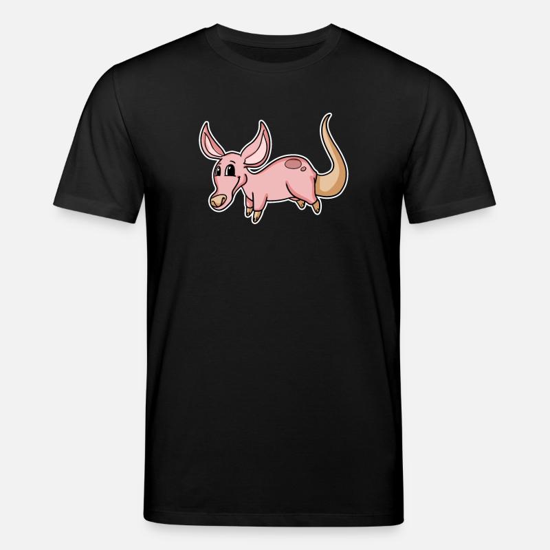 Erdferkel - Stanley/Stella Unisex Bio-T-Shirt CREATOR  - Schwarz