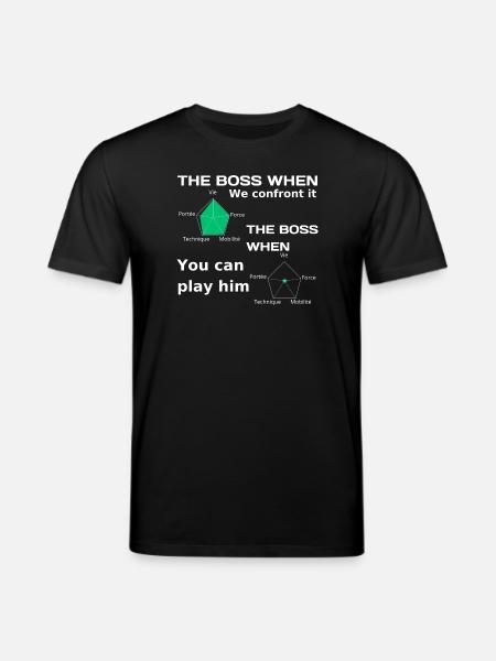  Fighter Mindset: You Can Play Him - Stanley/Stella CREATOR Unisex Organic T-Shirt - black