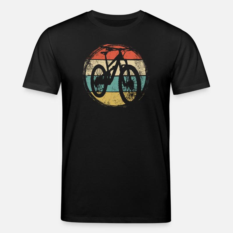 Rayures Décisif Rétro Cycle - T-shirt bio CREATOR Stanley/Stella Unisexe - noir
