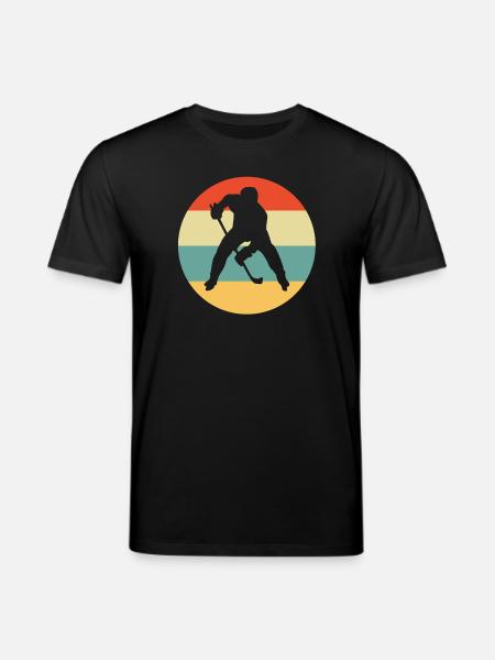 Hockey, Eishockey, Eishockey - Stanley/Stella Unisex Bio-T-Shirt CREATOR  - Schwarz