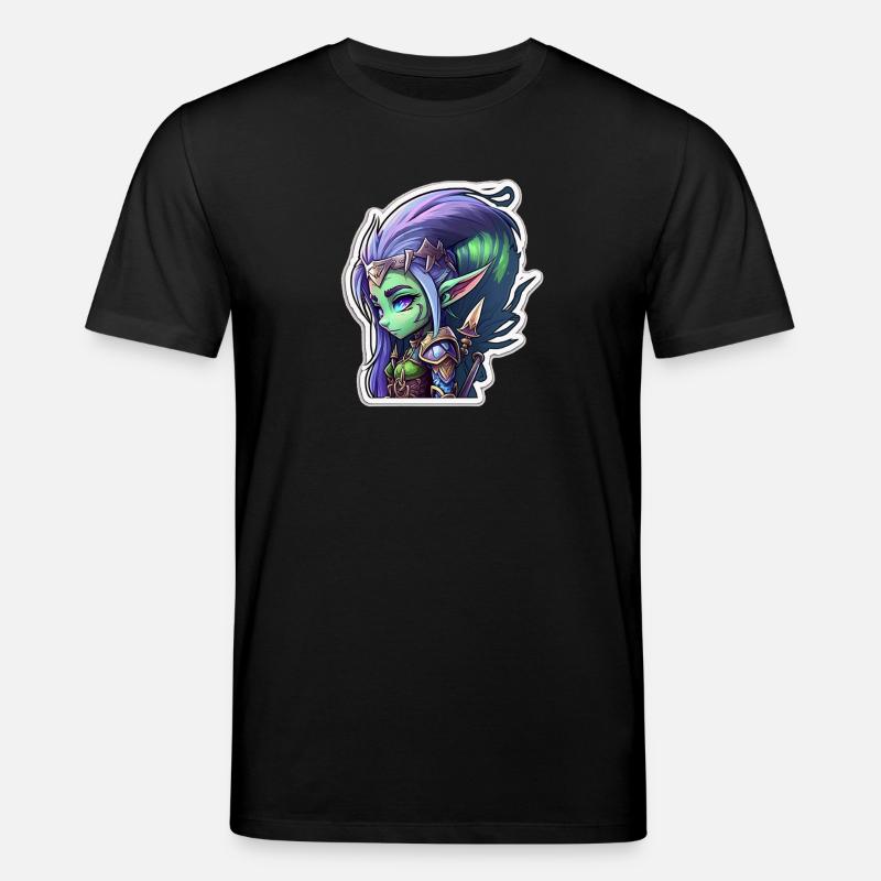 Nachtelfe - Stanley/Stella Unisex Bio-T-Shirt CREATOR  - Schwarz