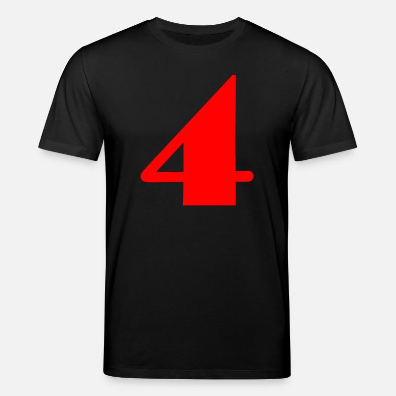 4,4 ANS,4e ANNIVERSAIRE,ANNIVERSAIRE 4 ANS - T-shirt bio CREATOR Stanley/Stella Unisexe - noir
