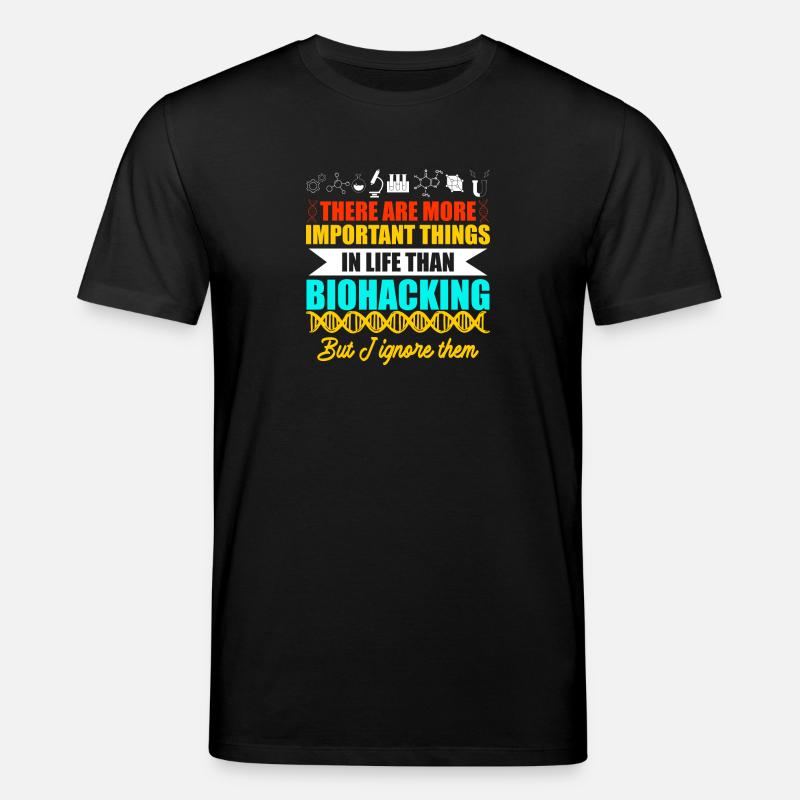 Biohacker Design - Stanley/Stella Unisex Bio-T-Shirt CREATOR  - Schwarz