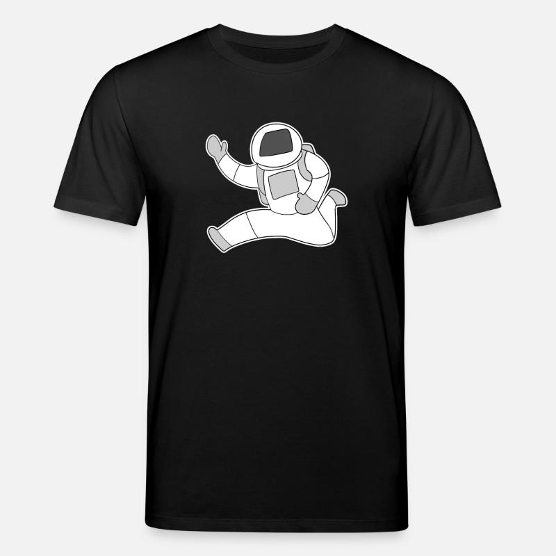 Astronaut Motiv - Stanley/Stella Unisex Bio-T-Shirt CREATOR - Schwarz