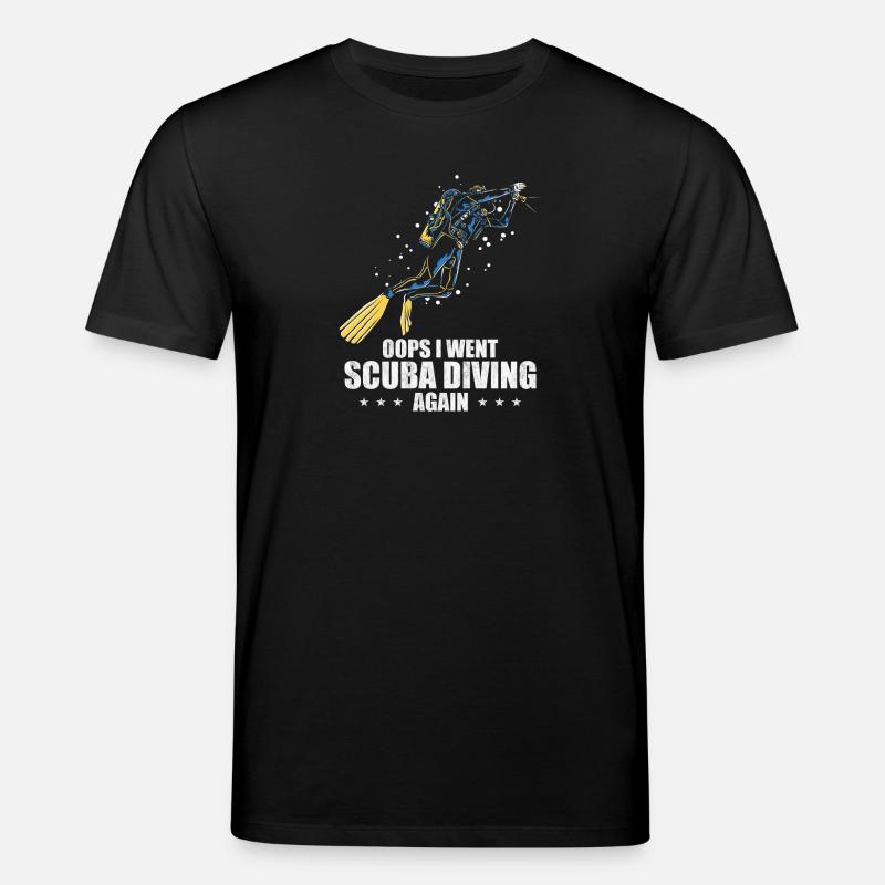 Scuba Diving Dive Design - Stanley/Stella CREATOR Unisex Organic T-Shirt - black