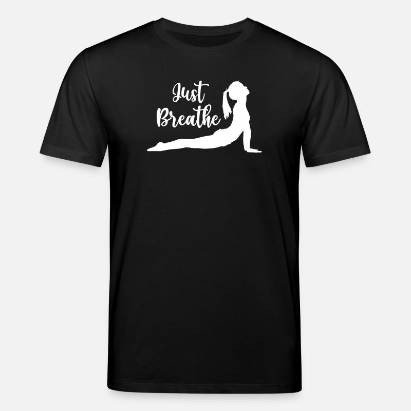 Yoga Geschenkidee - Namaste - Stanley/Stella Unisex Bio-T-Shirt CREATOR  - Schwarz