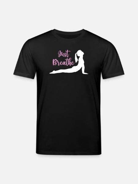 Yoga Geschenkidee - Namaste - Stanley/Stella Unisex Bio-T-Shirt CREATOR - Schwarz