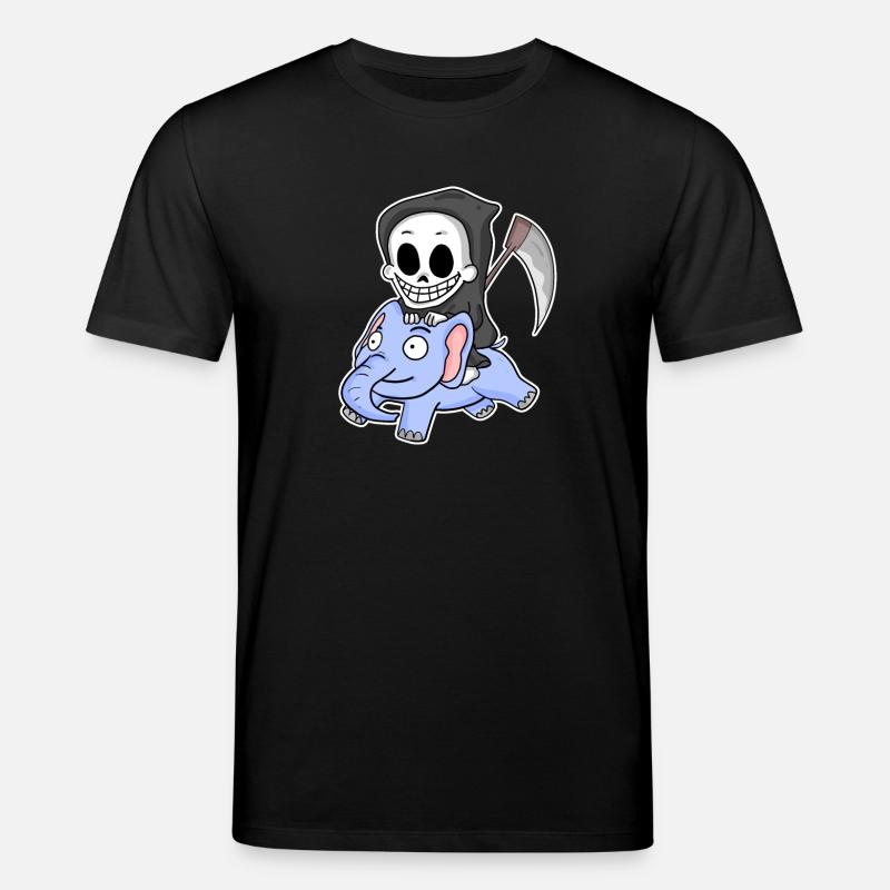 Sensenmann Elefant - Stanley/Stella Unisex Bio-T-Shirt CREATOR - Schwarz