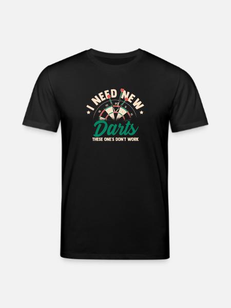 Darts Sport Design - Stanley/Stella CREATOR Unisex Organic T-Shirt - black