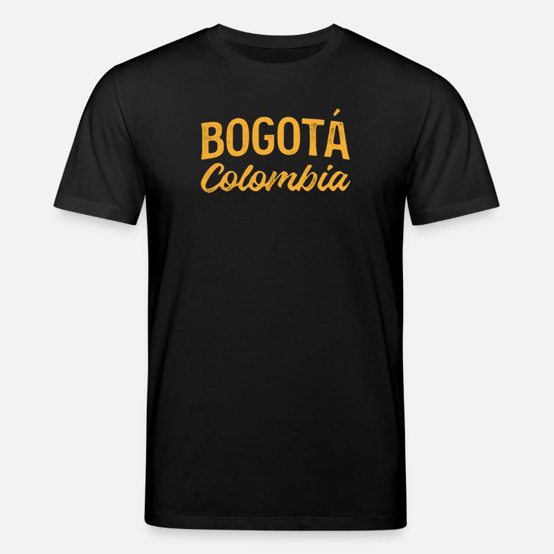 Bogotá Colombie Script Logo - T-shirt bio CREATOR Stanley/Stella Unisexe - noir
