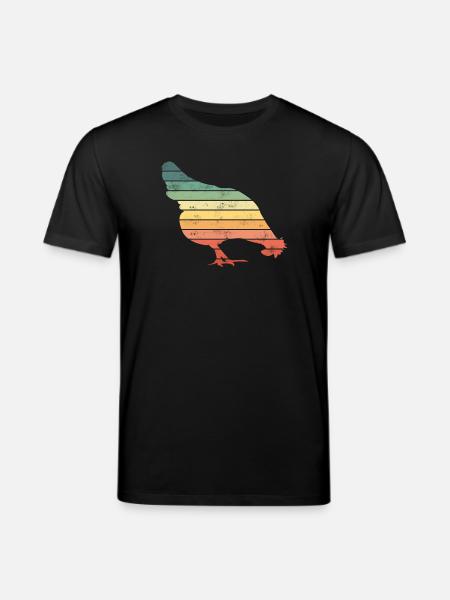 Poulets - T-shirt bio CREATOR Stanley/Stella Unisexe - noir