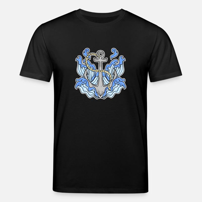 Ancre - T-shirt bio CREATOR Stanley/Stella Unisexe - noir