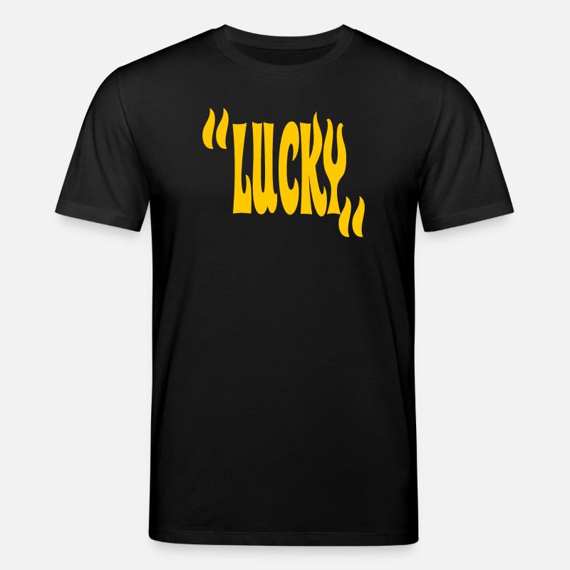 Glücklich - Stanley/Stella Unisex Bio-T-Shirt CREATOR  - Schwarz