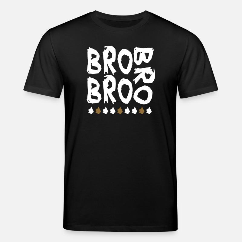 bro bro bro - Stanley/Stella CREATOR økologisk unisex T-skjorte - svart