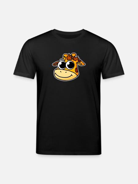 Giraffe - Stanley/Stella CREATOR Unisex Organic T-Shirt - black