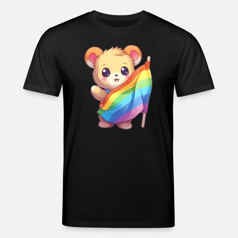 Liebe ist eine Bärennotwendigkeit - Stanley/Stella Unisex Bio-T-Shirt CREATOR  - Schwarz