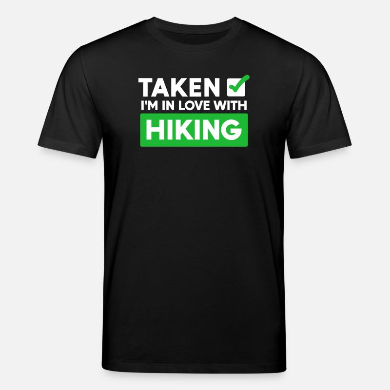 Wanderer Statement Wanderung Wandern Bergwandern - Stanley/Stella Unisex Bio-T-Shirt CREATOR - Schwarz