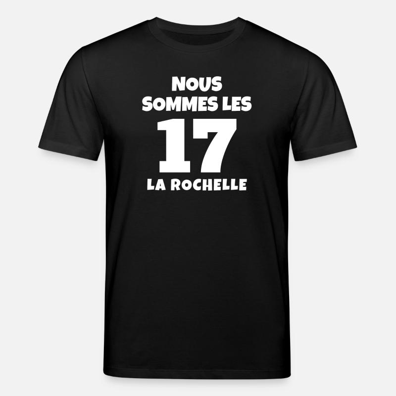 La Rochelle, 17, Charente-Maritime - T-shirt bio CREATOR Stanley/Stella Unisexe - noir