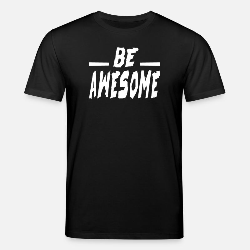 Sei großartig - Stanley/Stella Unisex Bio-T-Shirt CREATOR  - Schwarz