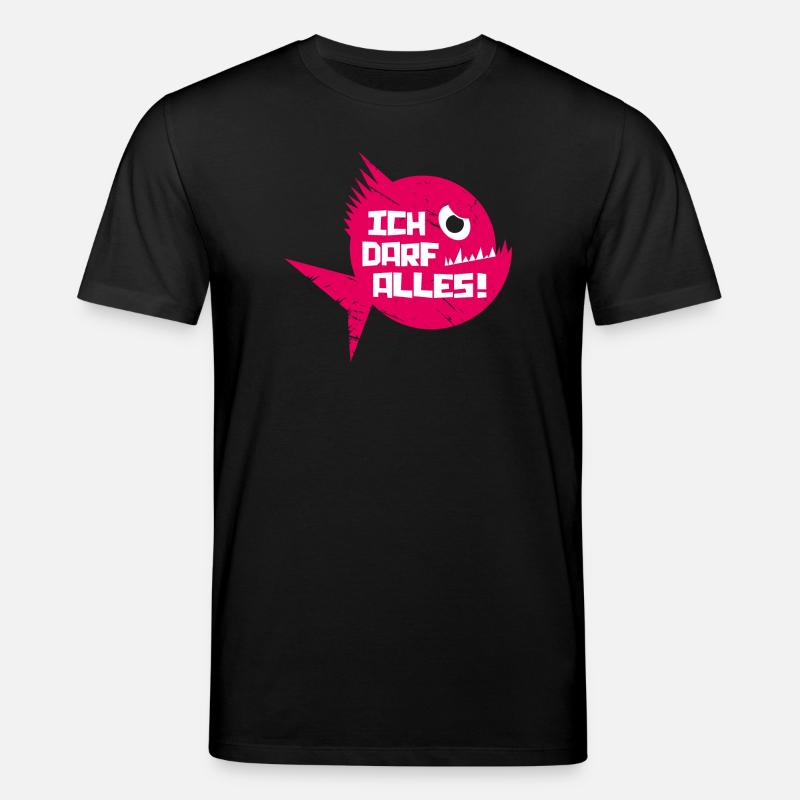 piranhadarfalles - Stanley/Stella Unisex Bio-T-Shirt CREATOR  - Schwarz