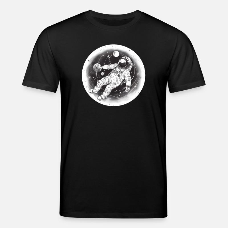 Astronaut - Stanley/Stella Unisex Bio-T-Shirt CREATOR  - Schwarz