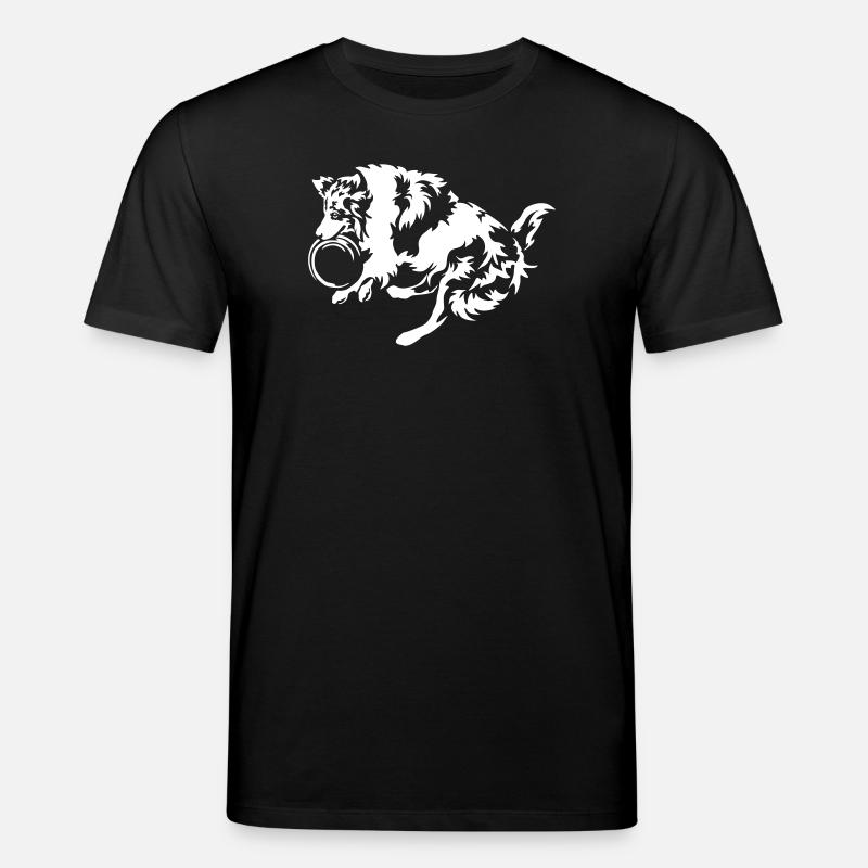 Border Collie « Black Edition » - T-shirt bio CREATOR Stanley/Stella Unisexe - noir
