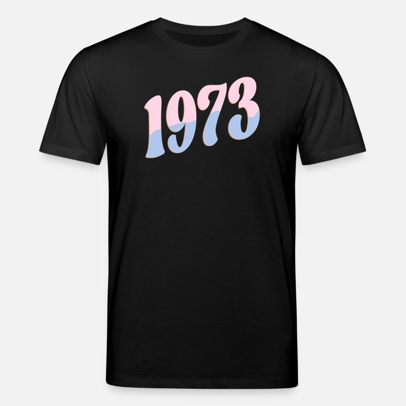 Cadeaux d’anniversaire 1973 Rétro - T-shirt bio CREATOR Stanley/Stella Unisexe - noir