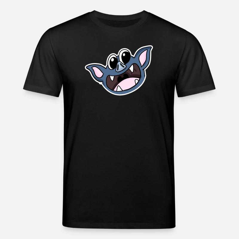 Bat head - Stanley/Stella CREATOR Unisex Organic T-Shirt - black