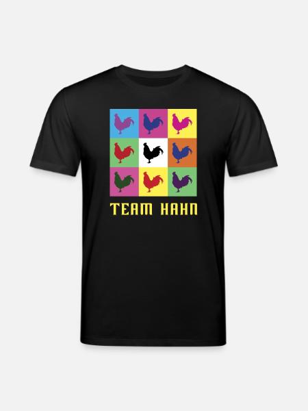 Team Hahn - Stanley/Stella Unisex Bio-T-Shirt CREATOR - Schwarz