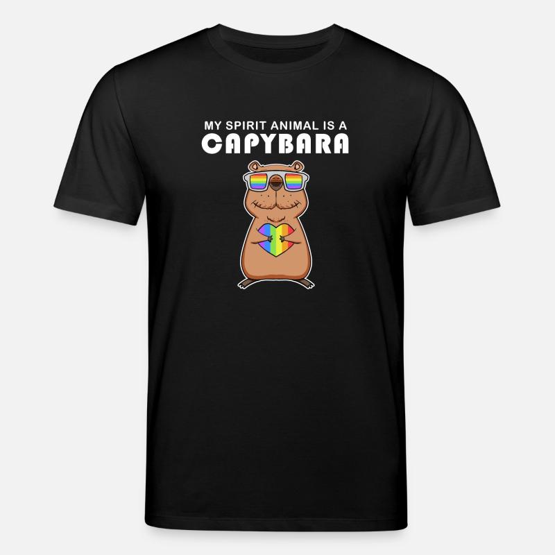 Capybara Capybara Cadeau - T-shirt bio CREATOR Stanley/Stella Unisexe - noir