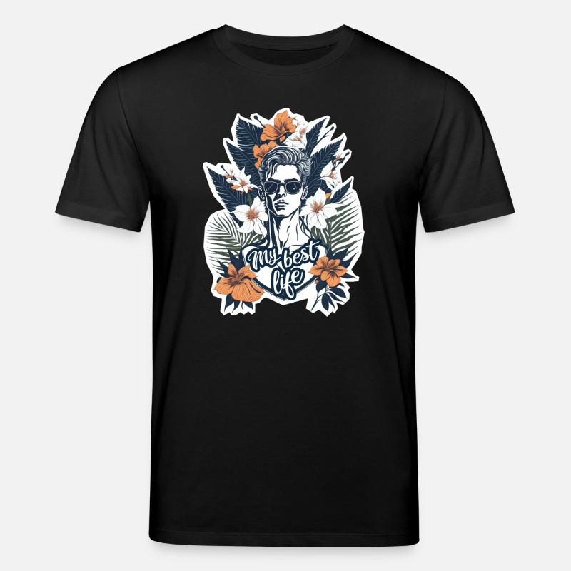 My best life - T-shirt bio CREATOR Stanley/Stella Unisexe - noir