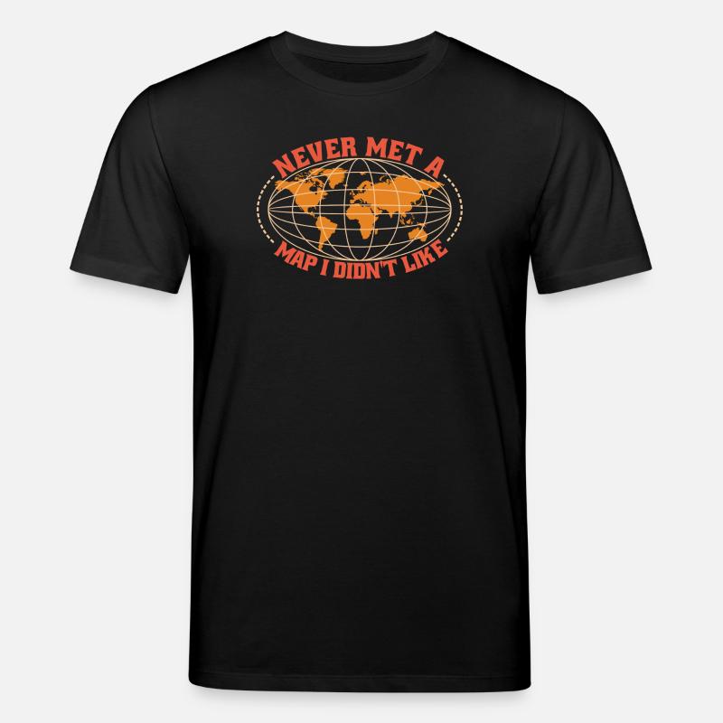 Kartografie Design - Stanley/Stella Unisex Bio-T-Shirt CREATOR  - Schwarz